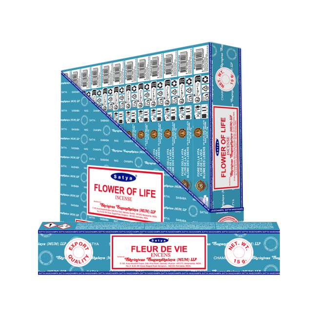 Satya Flower of Life Incense 15g