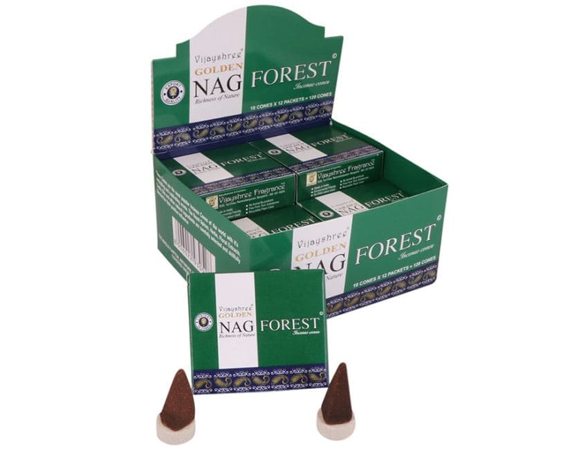 Vijayshree Golden Nag Forest cones incense