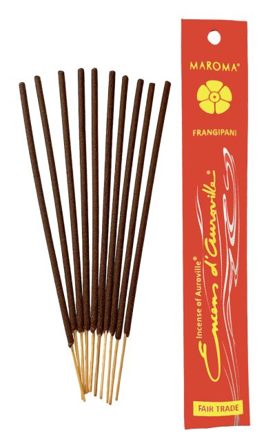 Auroville Frangipani Incense 5x 10 Sticks
