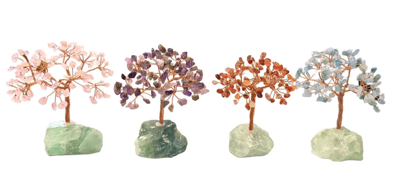 Tree of Life Amethyst on Green Fluorite Druse 12-13cm