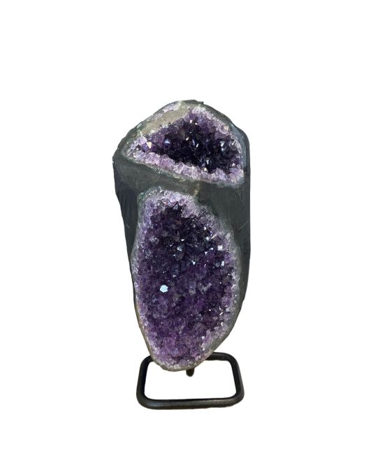 Peru AA amethyst geode on base 1.76 kg