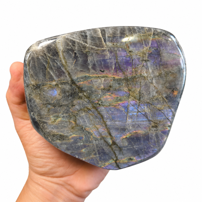 Polished Labradorite block 1,600 kg