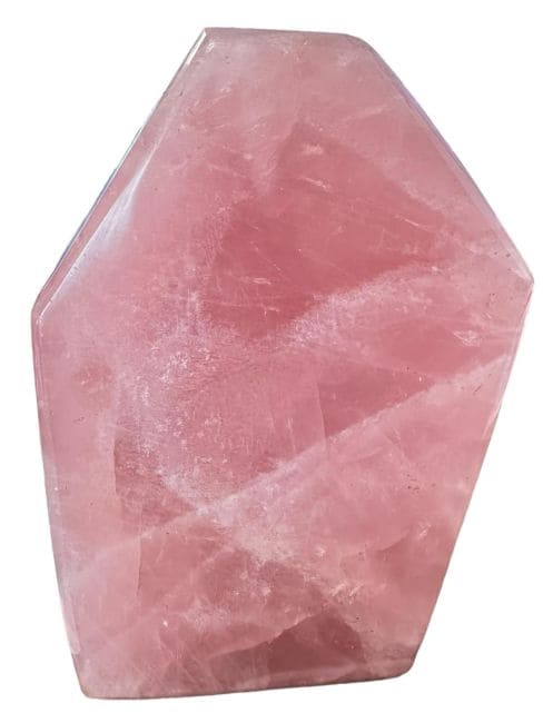 Polished Rose Quartz Block 1.614kg