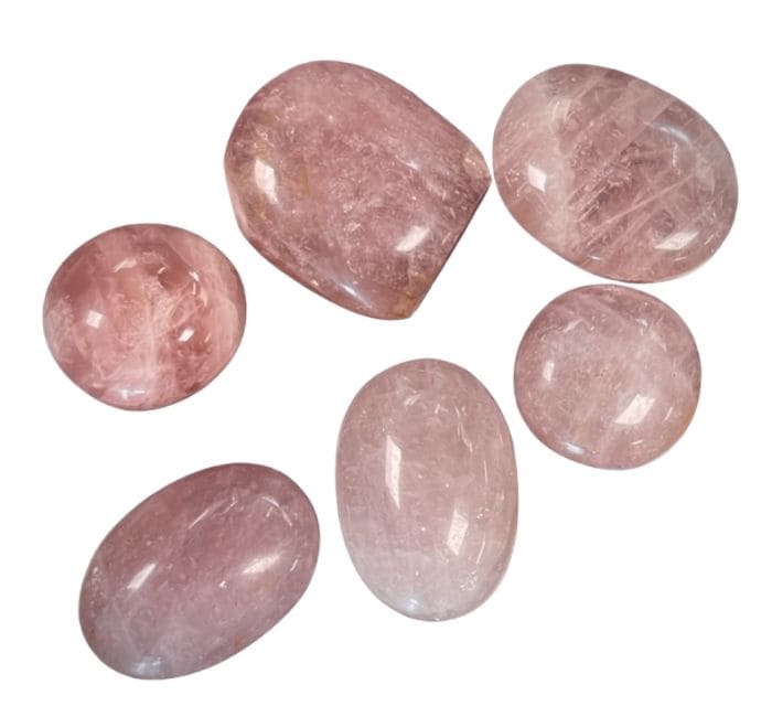 Polished Rose Quartz Blocks 1kg