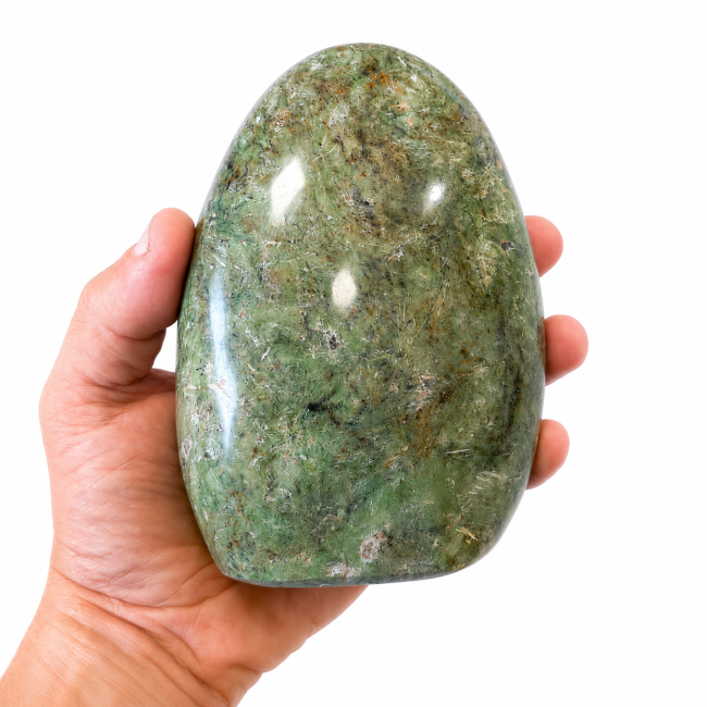 Polished serpentine block 1.220kg