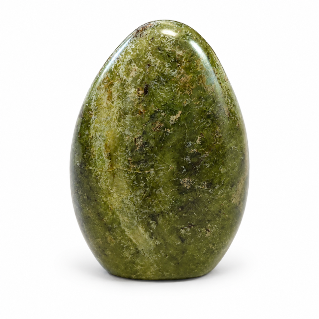 incense at Polished green opal block 1.350kg