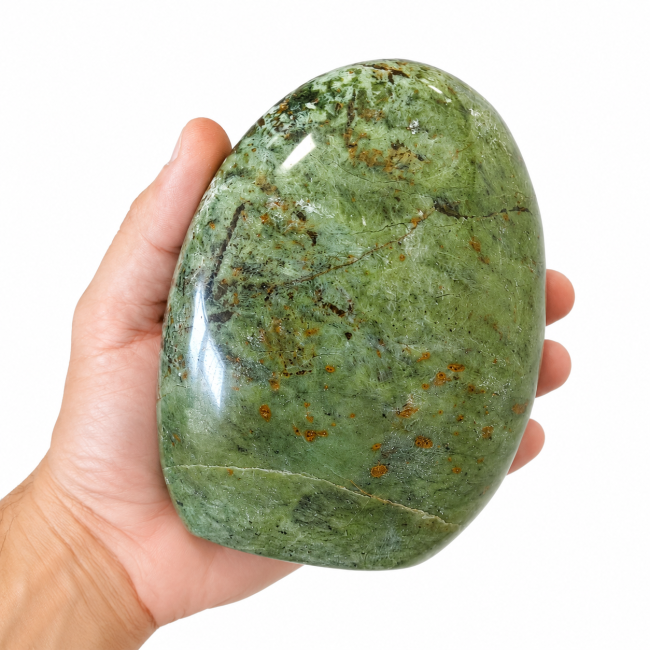 Polished serpentine block 1.600kg