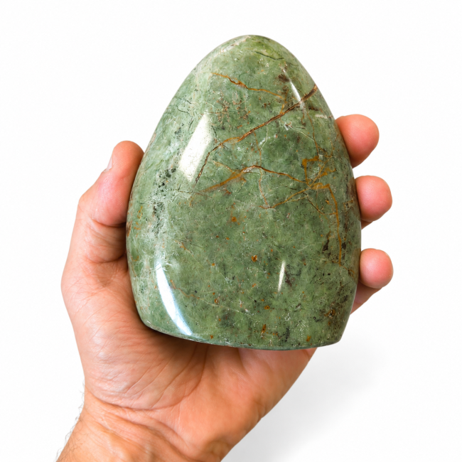 Polished serpentine block 0.660kg