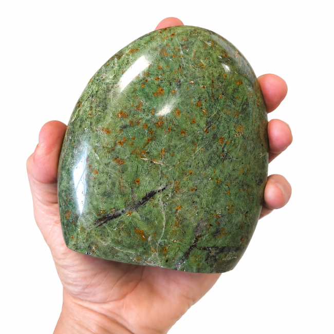 Polished serpentine block 0.910kg