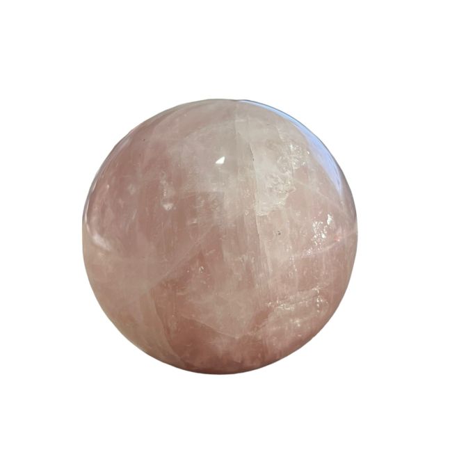 Polished Rose Quartz Sphere 1.3kg