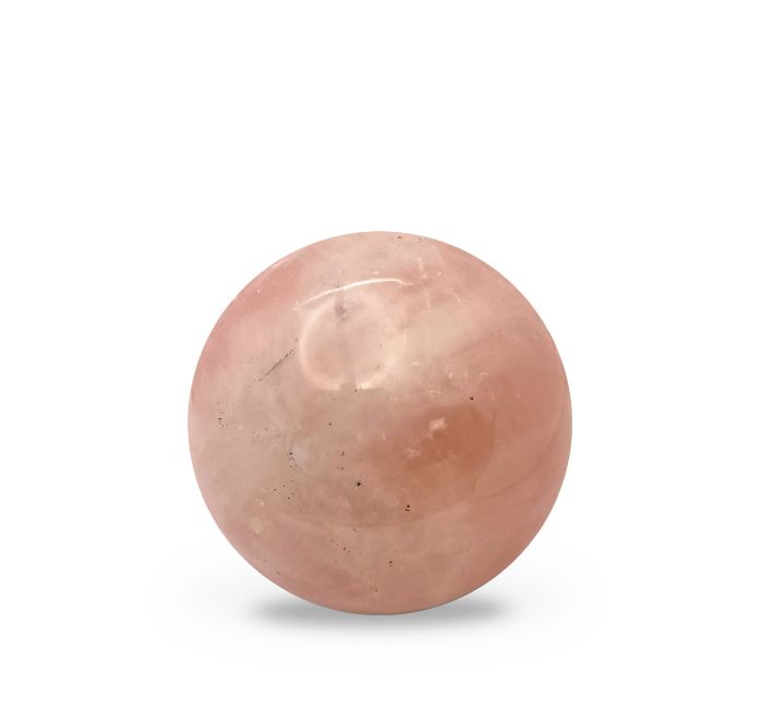 Polished Rose Quartz Sphere 0.484kg