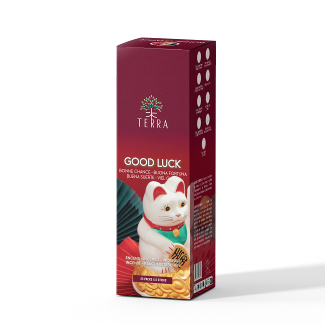 TERRA Good Luck incense without charcoal 12grs