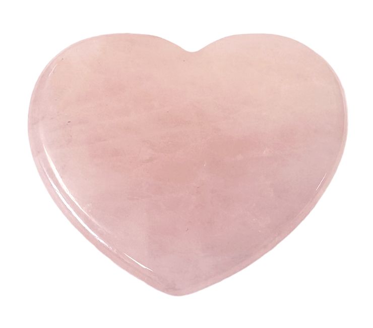 Rose Quartz Heart Gua Sha Massage A+