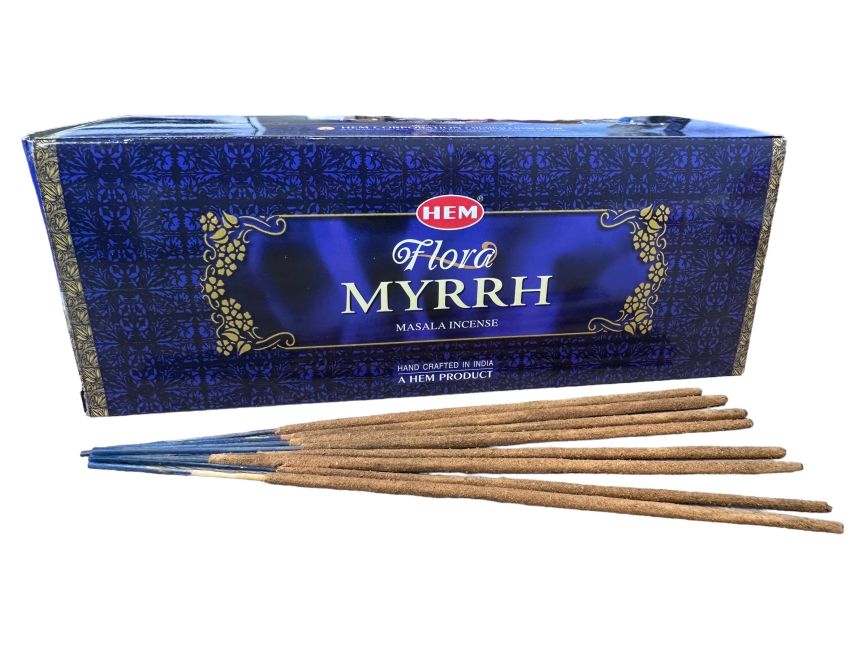 Hem Myrrh Flora Masala 8 sticks