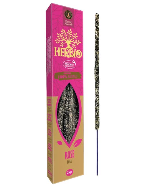 Ecocert Herbio Rose Incense 25g
