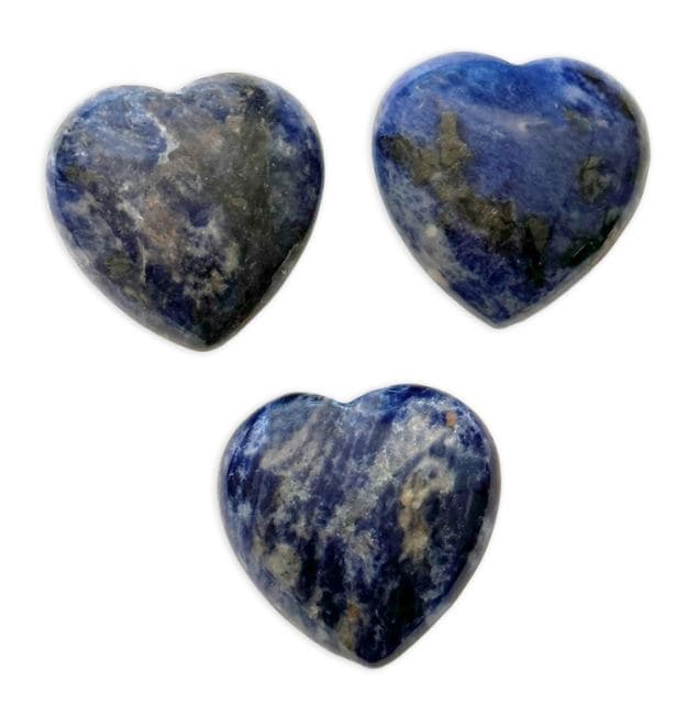 Sodalite Heart A 30mm x 3