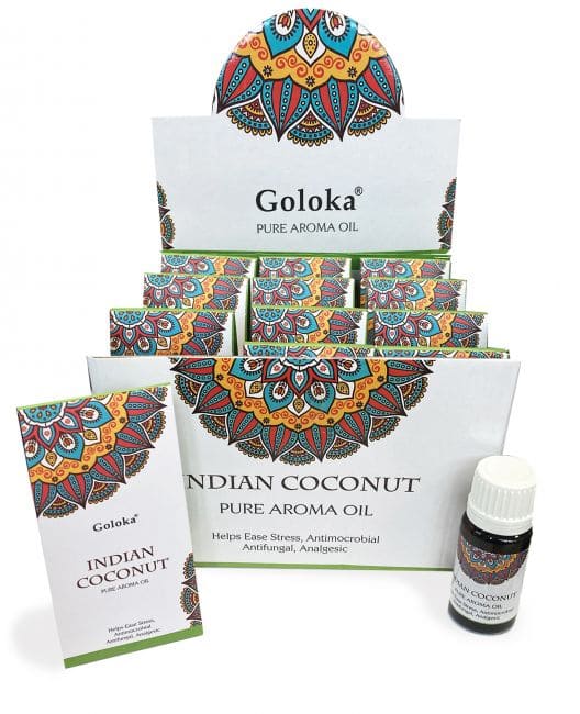 Indian Coconut Goloka Fragrance Oil 10mL x 12