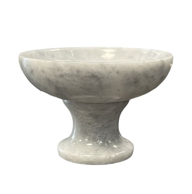 Charcoal holder in natural stone, Onyx