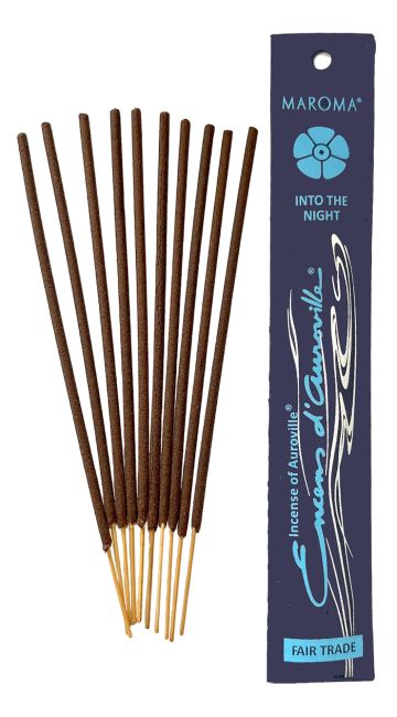 Auroville Into The Night Incense 5x 10 Sticks