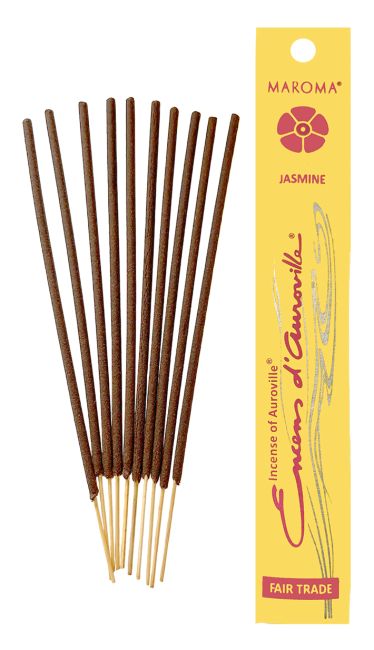 Auroville Jasmine Incense 5x 10 Sticks