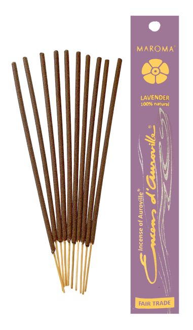 Auroville Lavender Incense 5x 10 Sticks
