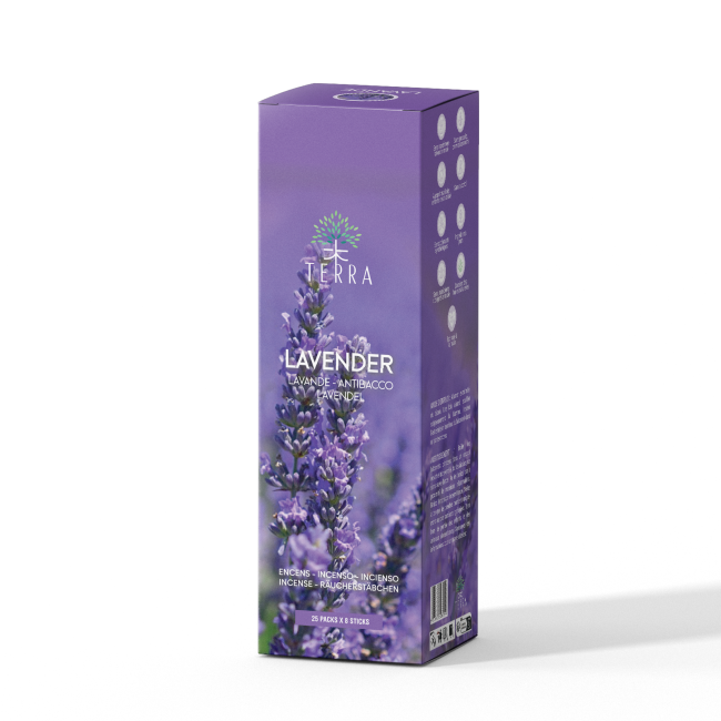 Terra Lavender incense without charcoal 12grs