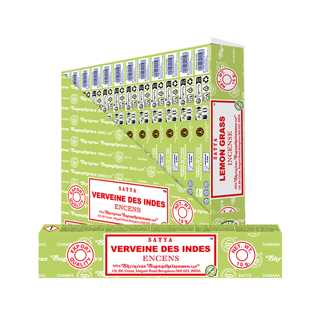 incense at Satya Lemon Grass Incense 15g