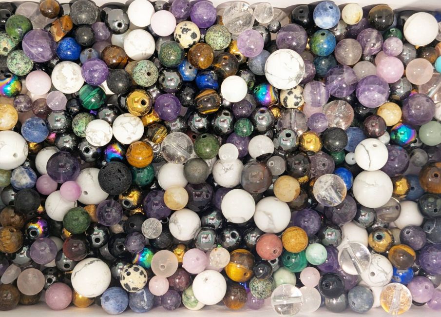 incense at Mixture of natural stone beads – 500 g|gb