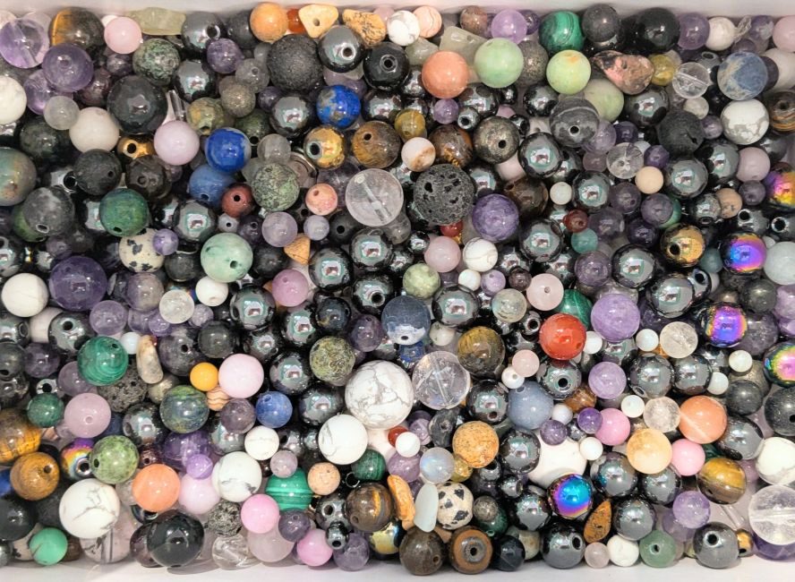 incense at Mixture of natural stone beads – 500 g