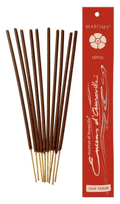 Auroville Lotus Incense 5x 10 Sticks