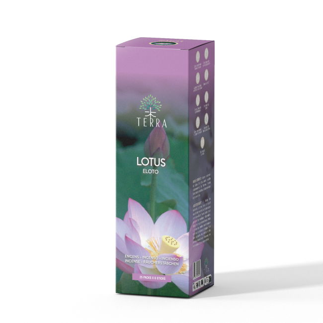 Terra Lotus incense without charcoal 12grs