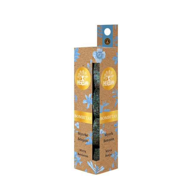 Bombitas Herbio Myrrh Benzoin Incense