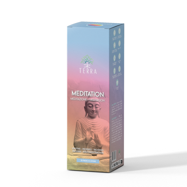 TERRA Meditation incense without charcoal 12grs