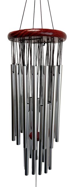 Chime 2 Levels Leaf Silver 95cm