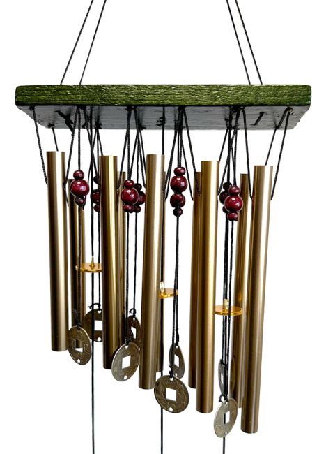 Right chime Bronze Feng Shui 54cm