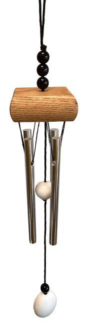 Chime Square White 28cm