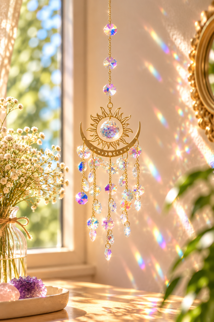 incense at Sun and Moon Suncatcher|gb