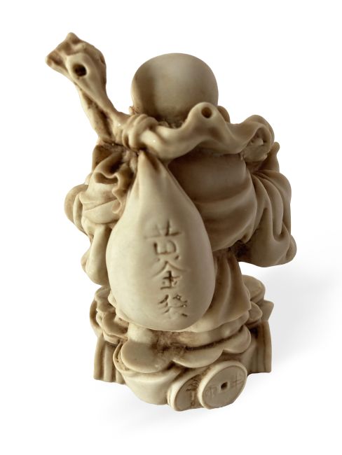 incense at Buddha of Happiness resin 12cm|gb