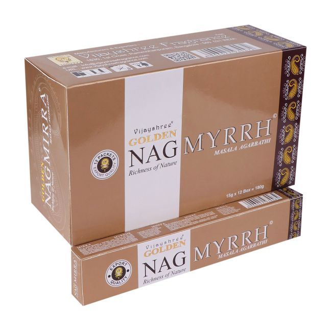 Vijayshree Golden Nag Myrrh Incense 15g