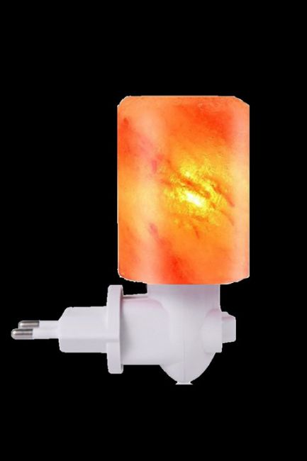 Salt Lamp Cylindrical Night Light