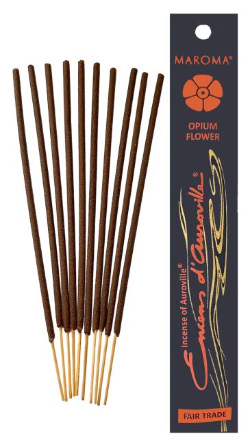 Auroville Opium Incense 5x 10 Sticks
