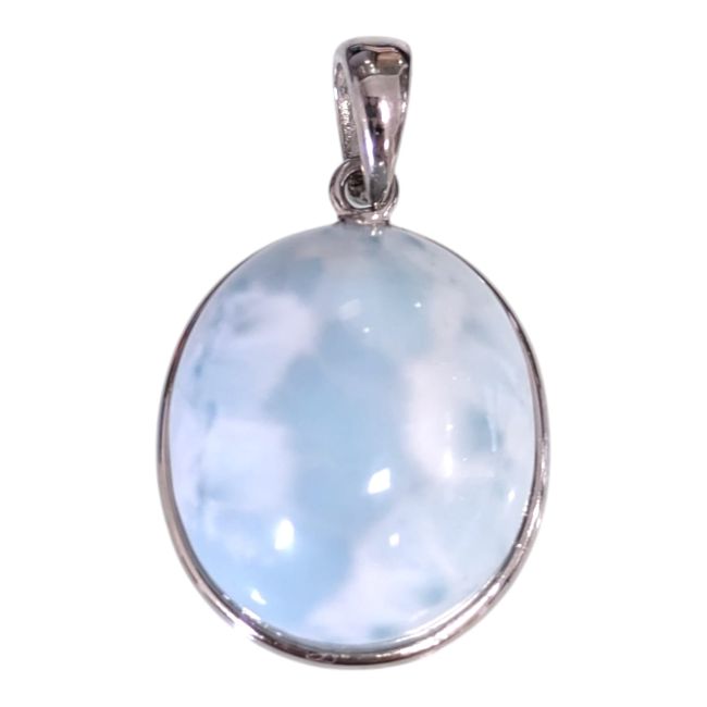 925 Silver Larimar AA Pendant 2.67g