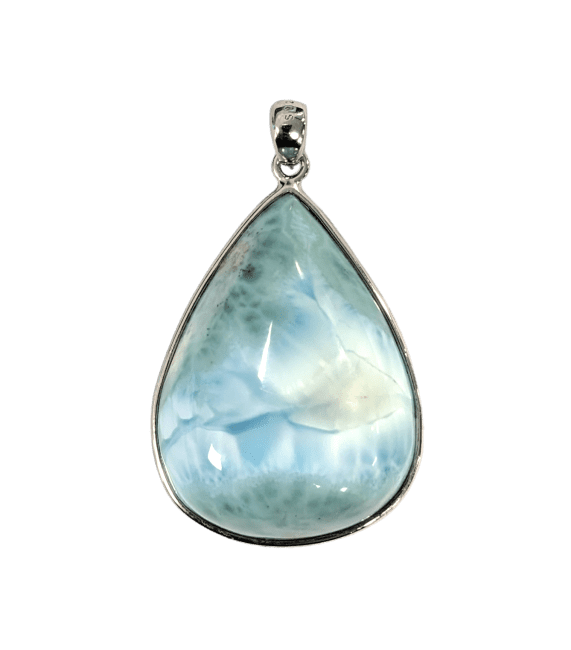 925 Silver Larimar AA Pendant 10.65g