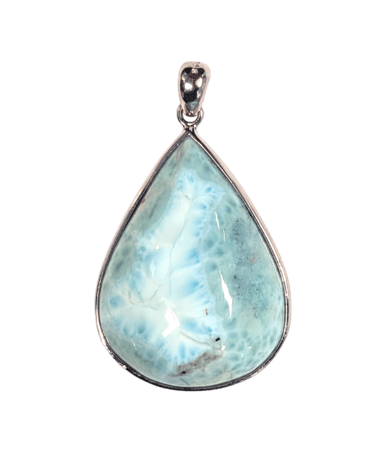 925 Silver Larimar AA Pendant 14.41g