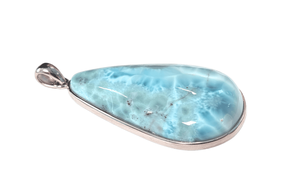 925 Silver Larimar AA Pendant 14.84g