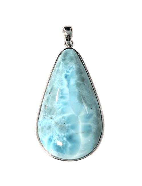 925 Silver Larimar AA Pendant 14.84g