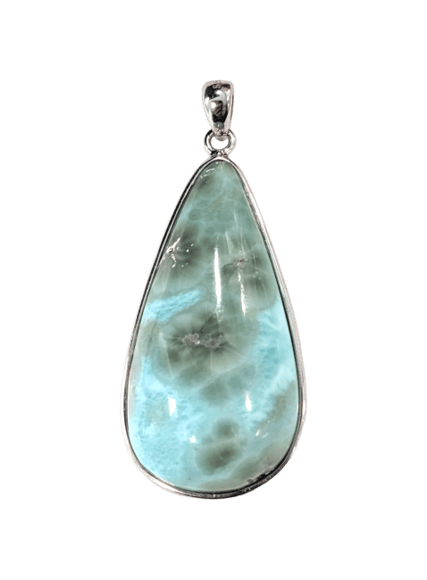 925 Silver Larimar AA Pendant 10.58g