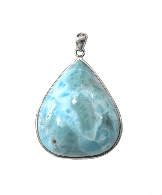 925 Silver Larimar AA Pendant 14.78g