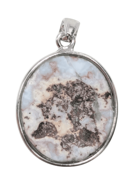 incense at 925 Silver Larimar AA Pendant 3.15g|gb