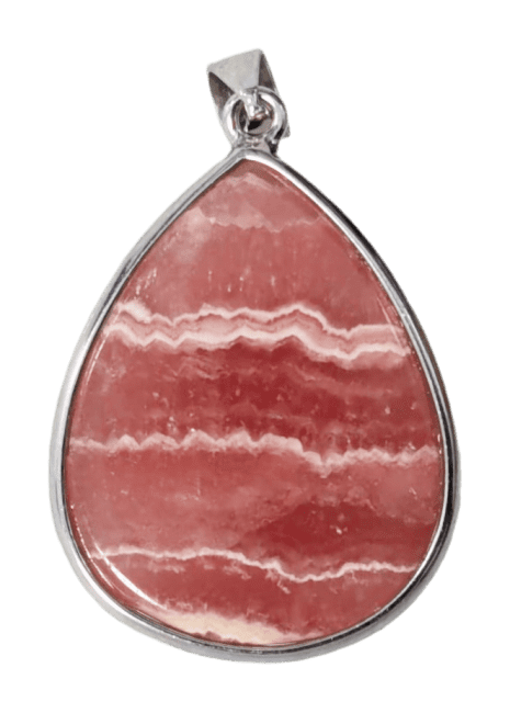 incense at 925 Silver Rhodochrosite Argentinian Pendant AAA 1 piece 6.91g|gb